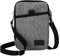 KIWIFOTOS Triple Telefon ReisepassTasche mit Schultergurt und Karabiner, Multifunktional für Smartphone, Karte, tolles Reisezubehör Innenmaße 170 x 110 x 15 mm (Grau)