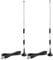VHF UHF Ham Radio Police Scanner Amateur Mobile Antenna Magnetic Base BNC Male Antenna Compatible with Uniden Bearcat Whistler Radio Shack Police Scanner Ham