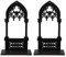 Luxshiny 1 Pair Gothic Wall Sconce Candle Holder Wall Mount Rustic Candle Holder Farmhouse Arched Church Candle Holder Stand for Flower Vase Living Room Kitchen Bathroom