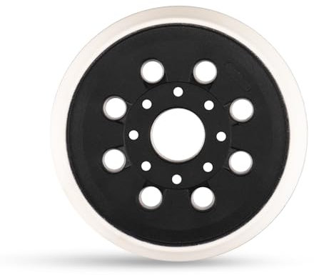 STEBRUAM Plateau de ponçage professionnel de 125 mm pour Bosch GEX 125-1 AE, plateau de support à 8 trous pour ponceuse excentrique PEX 220 A & AE, plaque de ponçage excentrique.