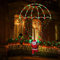 Moxled Weihnachtsbeleuchtung Außen Batterie Rot & Grün - 85cm LED Fallschirm Lichterkette Batterie mit Timer, 8 Modi, Wasserdicht Lichterkette Weihnachten für Innen Außen Garten Weihnachtsdeko Fenster