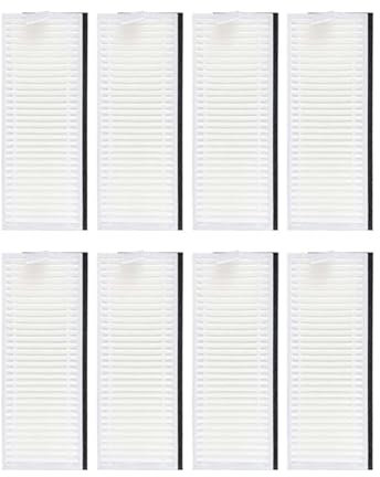 JunYouda Compatible avec Les aspirateurs Robots Yeedi Mop Station Pro, Rouleau, Brosse latérale, Filtre, Chiffons de Nettoyage, pièces de Rechange, kit d'accessoires de Remplacement(Set D)