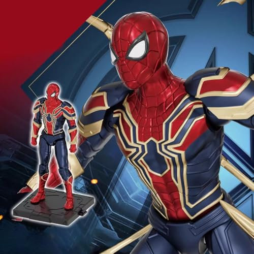 HiPlay Fondjoy MV24103 1/12 Scale Infinity Saga Comic Series Iron Spider Assembly Model Kits Age 15+