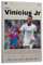 LUUJPWLN Vinicius Junior-Poster, Fußball-Dekor, Sport-Illustration, Fan-Geschenk, Vini Jr-Kunstwerk, Leinwandposter, Wandkunst, Dekordruck, Bild Gemälde für Wohnzimmer, Schlafzimmer, Dekoration, 20 x