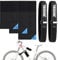JKOISL Fahrrad Rahmenschutz 18 22 25CM+ Fahrradträger Gurt 65CM, Fahrrad Transportschutz Zubehör für Trekkingräder, Geländeräder, Carbon Frame Protector für Transport und Aufbewahrung