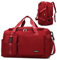 Suweir Sporttasche Damen Herren 42L Reisetasche mit Schuhfach Nassfach Wasserdicht Trainingstasche Travel Duffle Bag mit Rucksack Weekender Schwimmtasche Fitnesstasche für Reisen, Fitness, Sport