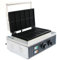 Macchina per waffle commerciale in acciaio inox 1550 W, macchina professionale per waffle, padella antiaderente belga waffle macchina waffle, controllo del tempo e della temperatura