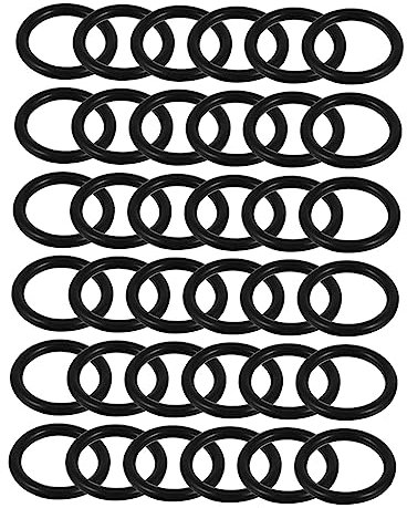 HIAKDOFT 100stücke Dichtungsringe Set Hochtemperaturbeständige Dichtungsscheiben Für Sanitär Und Auto-reparaturen Kompatibel Mit Wasserhähnen Pumpen Und Maschinen Außendurchmesser