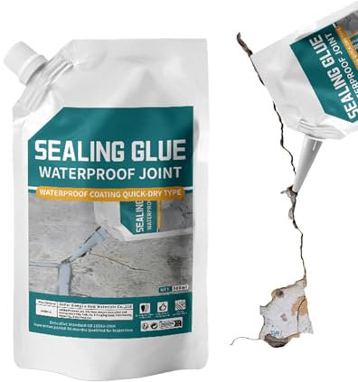 Sellador De Grietas De Hormigón - 500ml Relleno De Grietas De Hormigón | Adhesivo Sellado Grietas Cemento | Pegamento De Calafateo De Secado Rápido