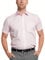 Double TWO Men's New Pink Short Sleeve Non-Iron Cotton Rich Shirt XL 53cms