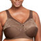 Glamorise Damen 1000 Full Coverage Bra, Mokka, 115C