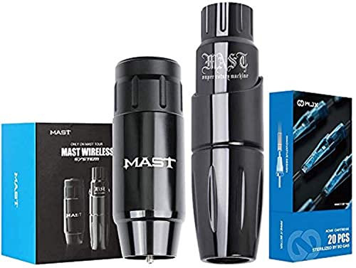 Mast Tattoo Maschine Set Tour kabellose Rotary tätowiermaschine Akku microblading Pen Kompletter Kit Cordless 1200mAh Batterie Tattoo nadeln Cartridges für Tattoo Anfänger