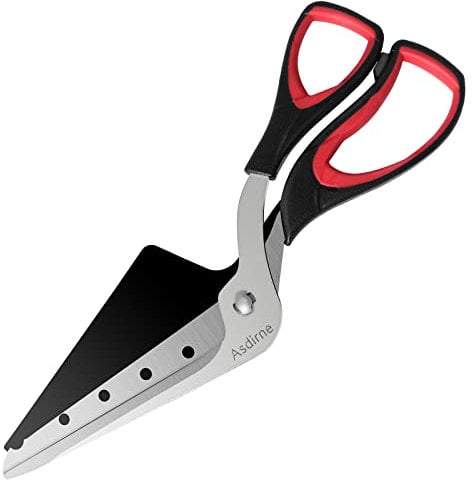 pizza scissors black+red-tuo