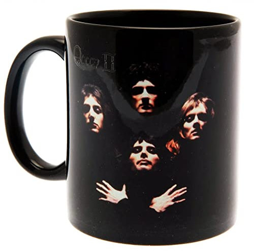 Pyramid International MGB26314 (Queen II) Tasse à café noire en céramique