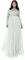 Maya Deluxe Women's Maya Embellished Long Sleeve Maxi Dress Bridesmaid, Green Lily, 20