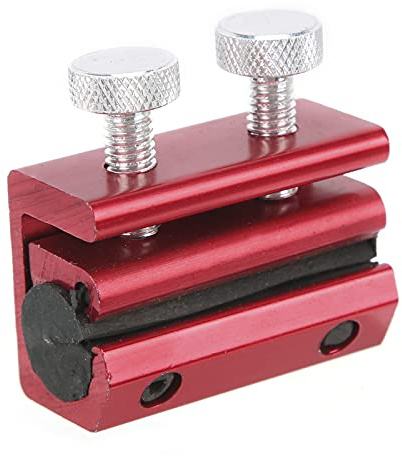 Schmiermittelwerkzeug, Dual Cable Oiler Luber Lubricator Tool Aluminiumzubehör Gummimodifikation Für ATV-Tool(rot)