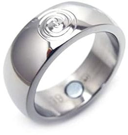 Feng Shui Energy Fortune Glücksring zur Förderung von Liebe und GLÜCK mit Neodym Magnet Energiespirale Magnetring Magnetschmuck 4you # 1936 (23)