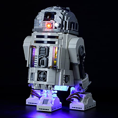 LIGHTAILING Led Licht für Lego- 75308 R2-D2 – Beleuchtungsset Kompatibel Mit Lego Modell (Lego Bausteinen Modell Nicht enthalten)