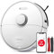roborock S8 Robot Vacuum Cleaner with Dual Brush & 6000Pa Suction& 3D Structured Light Obstacle Avoidance Robot Vacuum Compatible with Alexa for Pet Hair（Upgrade of Roborock S7)(White)