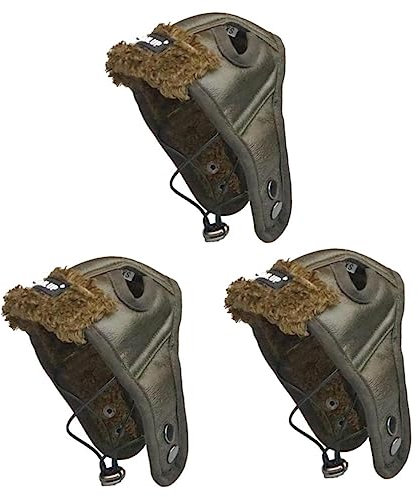 Mipcase 3stücke Pet Kostüm Flugzeug Hut Für Hunde Und Katzen Kreative Tierverkleidung Braun Für Partys Und Design Für