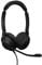 Jabra Evolve2 30 SE - Kabelgebundenes Stereo-Headset mit Geräuschunterdrückung und 2-Mikrofon-Technologie - inkl. USB-A-Kabel - Mit allen führenden Unified Communications-Plattformen nutzbar - Schwarz