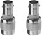 YINETTECH 2 Stück TNC-Stecker auf BNC-Buchse, Gerader Koaxial-Adapter, 50 Ohm Impedanz, 2 GHz Maximale Frequenz, Inline-HF-Adapter für Antennen, Rundfunk, WLAN, CCTV