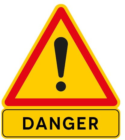 Signalisation de Travaux Temporaires Panneaux de Travaux Temporaires. Danger Chantier Temporaire -