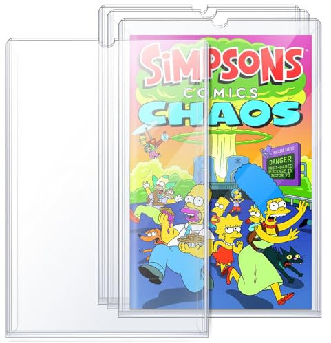 Comic Book Bags, Comic Book Top Loaders Fits Current, Regular, Silver Age Comics-12 Pack