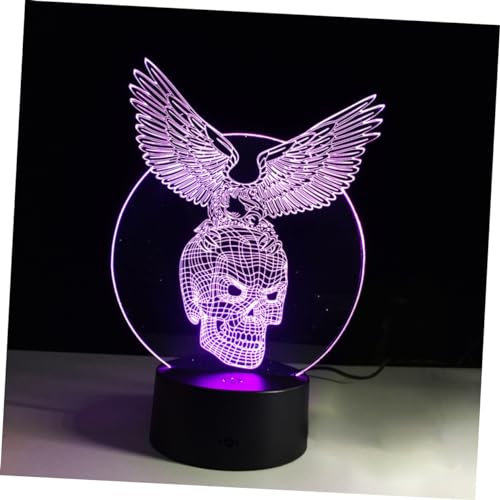 UKCOCO 3D-Lampenillusion LED-Illusionslampe lumae batteriebetrieben lampe kinderzimmer lampe für kinderzimmer table lamps -Illusionslampen optische Täuschungslampe Diashow