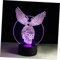 UKCOCO 3D-Lampenillusion LED-Illusionslampe lumae batteriebetrieben lampe kinderzimmer lampe für kinderzimmer table lamps -Illusionslampen optische Täuschungslampe Diashow