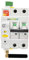 ZOREI Interruptor magnetotérmico inteligente WiFi, 2P 230 V 30 mA 6000 A, rearme automático, aplicación TUYA, ocupa 3 módulos DIN, antena WiFi incluida (2P 16 A 30 mA 6 kA)