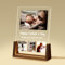 Vatertagsgeschenke für Papa, Vatertagsgeschenk Personalisiert Acrylglas mit Foto, Personalisierte Geschenke zum Vatertag, Bilderrahmen für Vater, Beste Papa der Welt Geburtstagsgeschenk