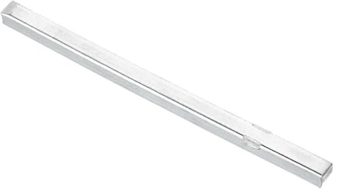 sourcing map 1pcs Door Spindle Bar, 140mm Long Door Knob Spindle, Iron Handle Spindle Bar Door Lock Replacement Parts for Most Type Door Knobs, Silver