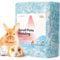 BUCATSTATE Hamster Bedding 70L, 99% Dust-Free and Odor Control Guinea Pig Bedding, Natural Paper Rabbit Bedding for Cages Rat Syrian Dwarf Hamster Hedgehog (Blue)