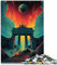 Puzzle für Puzzle Brandenburger Tor Deutschland Lustige Puzzles für Erwachsene 1000-teiliges Holzpuzzle Einzigartige Heimdekoration und Geschenke 1000 Teile (50 x 75 cm)