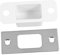 Artibetter 1ensemble Plaque De Gâche Inoxydable Pour Serrures De Portes Intérieures Accessoire Sécurisé Et Pour Verrouillage Installation Facile Et Esthétique Améliorée