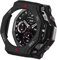 ZoRoll PC Schutzhülle für Amazfit T-Rex 3, Härte PC Bumper Kratzfest Schutz Gehäuse Kompatibel mit Amazfit T-Rex 3 - Schwarz Rot