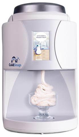 ColdSnap - Máquina de golosinas congeladas - Helado instantáneo, postres congelados no lácteos, batidos de proteínas, lattes congelados y más, tecnología de congelación bajo demanda, sostenible,