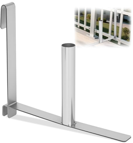 aleawol Metall Abrollhilfe für PVC Sichtschutzstreifen Doppelhaken-Design Silber Montagehilfe für Sichtschutz Zaun, für Garten Doppelstabmattenzaun Zaunblende Sichtschutz