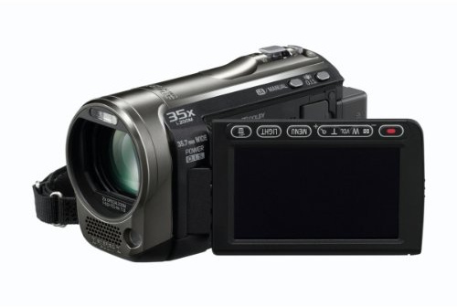 Panasonic SD60 Full HD Camcorder With SD Card Recording, X35 Intelligent Zoom, X25 Optical Zoom, Wide Angle Lens, iA + Face Recognition - Black (Renewed)