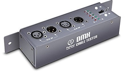 Palmer MCT DMX - 3-pin / 5-pin DMX and XLR Cable Tester