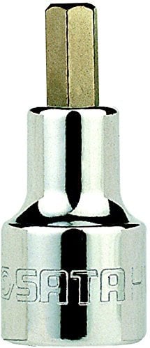 SATA Bit Stecknuss Innensechskant, 1/2', 17 mm ST24209SC (1/2' Steckschlüsseleinatz Nuss Einsatz)