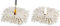 Vermop 9200 & 9210 Pudel Wischer Elastic-Mop mit Stiel, inkl. Ersatz-Mop, beige, 2-teilig (1 Set)