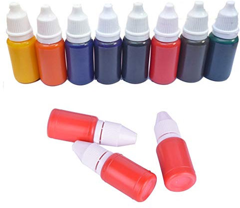 Vorgefärbte Nachfülltinte, selbstfärbende Tinte, 5 ml, Nachfülltinte für SSEELL Stempel, orange