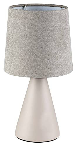 Rabalux 2694 Tischleuchte Nalani beige E14 1x MAX 40W H:25cm Ø13cm mit Kabelschalter