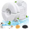 Dhohoo Filtres de Fontaine pour Chat [10 pièces] Filtre de Fontaine à Boire pour Chat Blanche