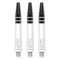 Red Dragon Shafts Nitrotech in verschiedene Farben Längen Shaft Dart Schaft Stem Farben White Länge Medium = 42,0mm