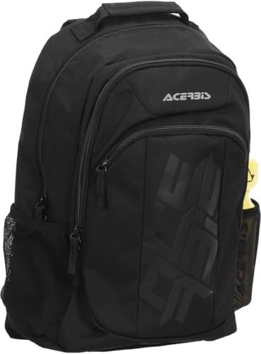 Acerbis B-Logo 15L Zaino moto (Black,One Size)