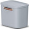 Rotho Maloja Aufbewahrungsbox 25 l, Kunststoff, hellblau, 25 (39.5 x 26.5 x 34.0 cm)