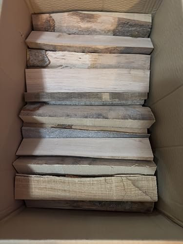 Legna per camino, legno di faggio essiccato, ideale per stufe e barbaci (grande 15 kg)